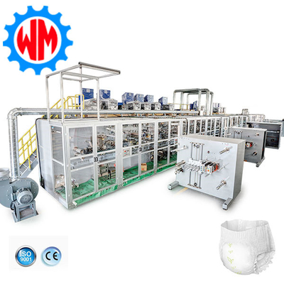 خرید دستگاه توليد پوشک نوزاد با کارايي بالا کنترل PLC هوشمند صادرات جهانی online manufacture
