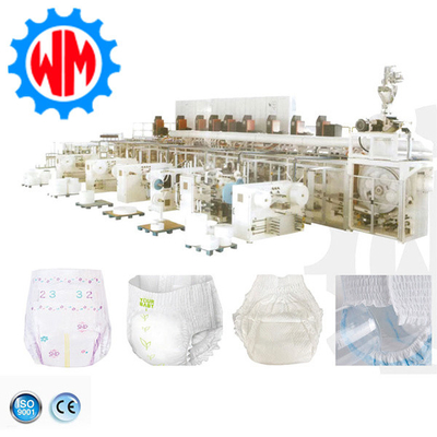 خرید خط تولید پوشک نوزاد با کارایی بالا با سیستم بسته بندی هوشمند online manufacture