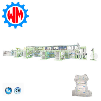 خرید خط توليد پوشک نوزاد مدل جديد با سرعت بالا با طراحي حرفه اي online manufacture