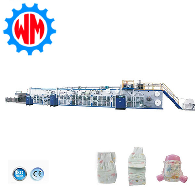 خرید دستگاه ساخت پوشک نوزاد با سرعت بالا خط تولید پوشک کوچک online manufacture