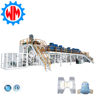 خرید دستگاه ساخت پوشک بزرگسالی با سرعت بالا سیستم کنترل خودکار انرژی پایین تر online manufacture