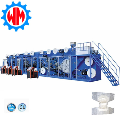 خرید خط تولید پوشک های بزرگسالان با سرعت بالا 250-400 قطعه / دقیقه سیستم هوشمند online manufacture