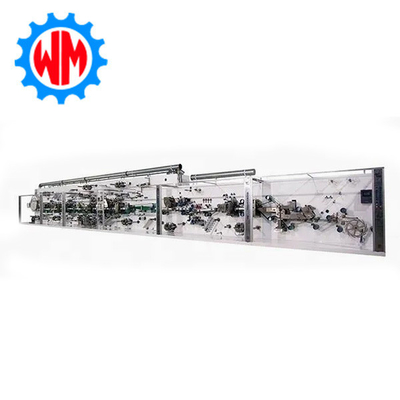 خرید دستگاه تولید پد بهداشتی با کارایی بالا خط تولید دستمال بهداشتی online manufacture