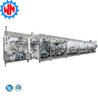 خرید دستگاه بسته بندی پوشک بزرگسالان 70 کیسه / دقیقه دستگاه مهر و موم دستمال بهداشتی online manufacture