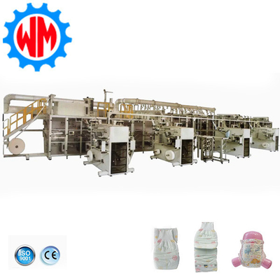 خرید دستگاه توليد پوشک نوزاد با سيستم بسته بندي online manufacture