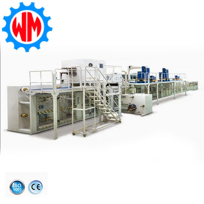 خرید دستگاه تولید پوشک نوزاد با سرعت بالا کنترل PLC قابل تنظیم online manufacture