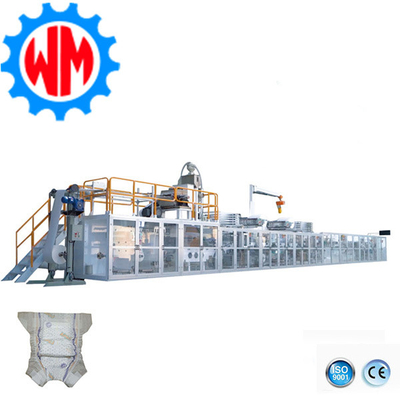 خرید 400KW پیشرفته ماشین جدید پوشک نوزاد کنترل PLC کار آسان online manufacture