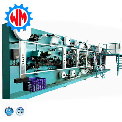 خرید دستگاه بسته بندی پوشک اتوماتیک استاکر CE دستگاه مهر و موم پد بهداشتی online manufacture