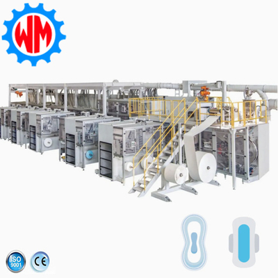 خرید دستگاه ساخت دستمال بهداشتی 1500pcs/min با تحقیقات بازار آمریکای جنوبی تولید آنلاین