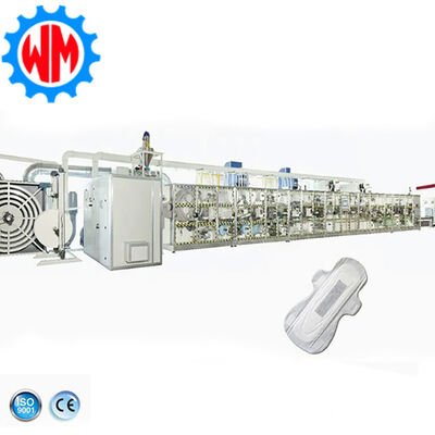 خرید Full Automatic High Standard Sanitary Pad Making Machine Intelligent Control تولید آنلاین