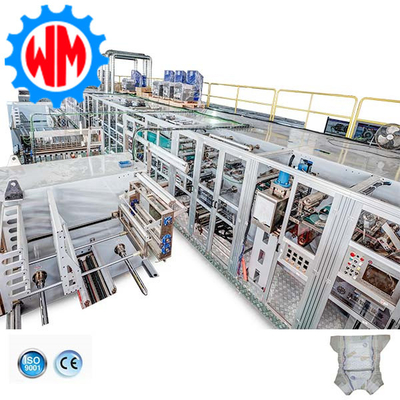 خط تولید پوشک نوزاد با کارایی بالا کنترل PLC صادرات جهانی