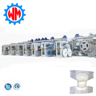 300pcs/Min ماشین آلات تولیدی پوشک بزرگسالان ماشین پوشک یکبار مصرف با CE