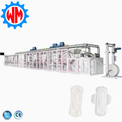 نوع جدید ماشین ساخت دستمال بهداشتی 1500pcs/min قابل استفاده در آمریکای جنوبی