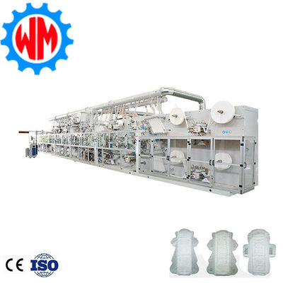 فروش گرم قابل سفارشی سازی 1200pcs/min دستگاه دستمال بهداشتی خط تولید گواهینامه CE